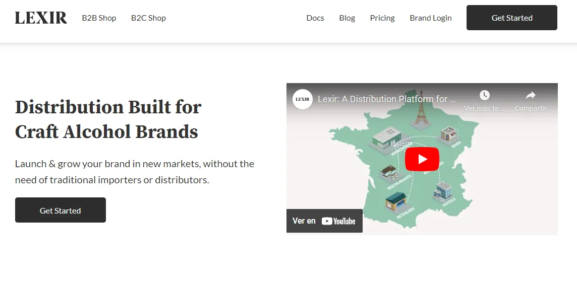 Interface work for Lexir